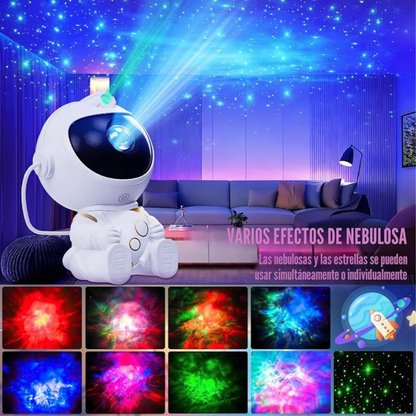 Proyector de Galaxia Astronauta LED